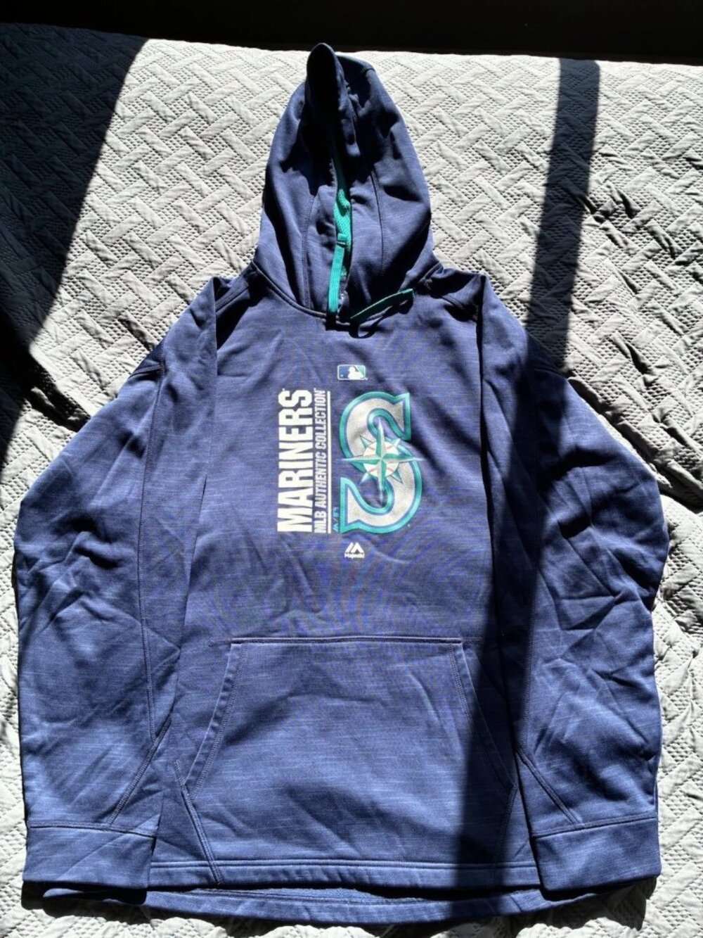 Majestic Seattle Mariners Authentic Collection MLB Hoodie Men's 2XL